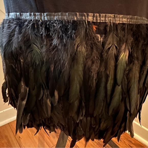 Pink Tartan feather dress size S - Picture 5 of 6